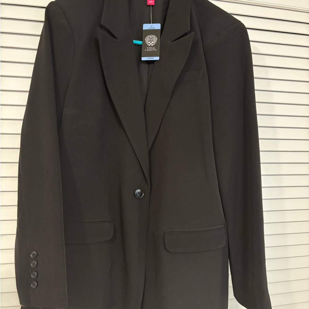 Vince Camuto Classic Black Blazer